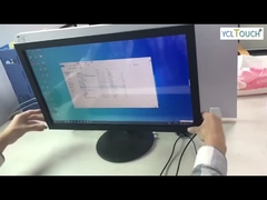 YCLTOUCH 23,6 avanzan lentamente el equipo infrarrojo multi de la capa de la pantalla táctil del IR de la pantalla del capítulo del tacto del IR