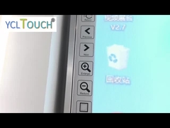 Un de la tienda del fabricante tacto multi infrarrojo interactivo de Whiteboard de la venta directamente 86 pulgadas