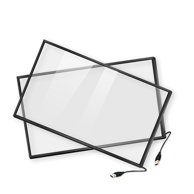 50 pulgadas marco infrarrojo multi del tacto de 20 puntos cubrieron la aleación de aluminio YCLTOUCH