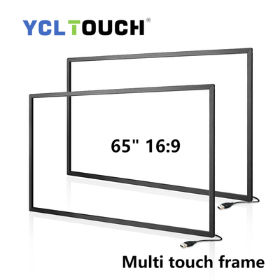 Tamaño modificado para requisitos particulares marco multi YCLTOUCH del tacto del Ir de la pantalla de 65 pulgadas